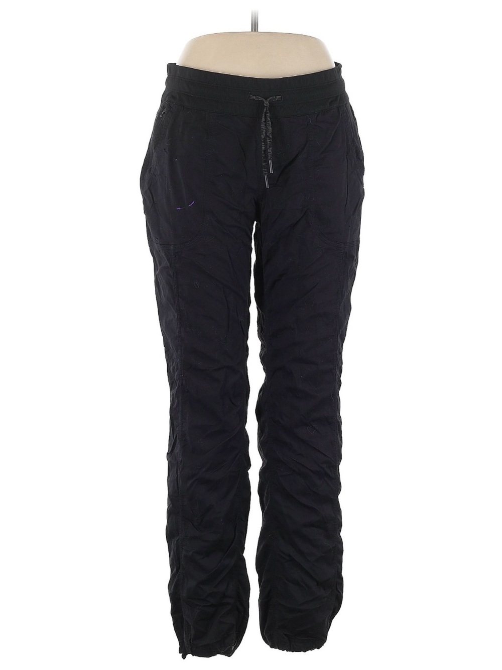 The North Face black track pants